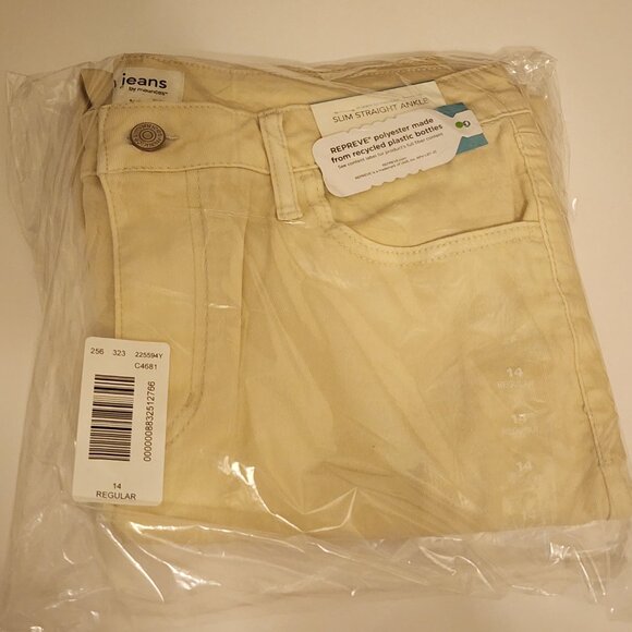 Maurices High Rise Cuffed Hem Straight Ankle Jean - 14 - Picture 5 of 8